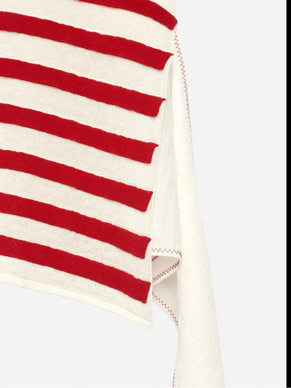 ASYMMETRIC STRIPED KNIT TOP - THE ITEM ZARA WOMAN